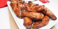 Garlic-Molasses Chicken Wings